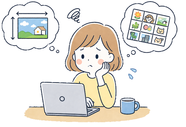 画像サイズが重たい